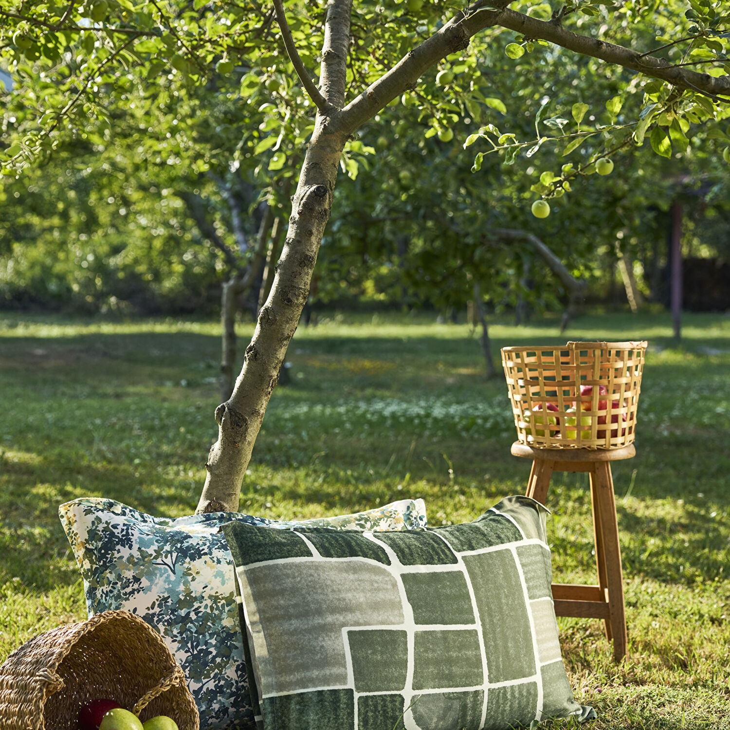Taç Reborn Lumea Bambu Çift Kişilik Nevresim Takımı Yeşil
