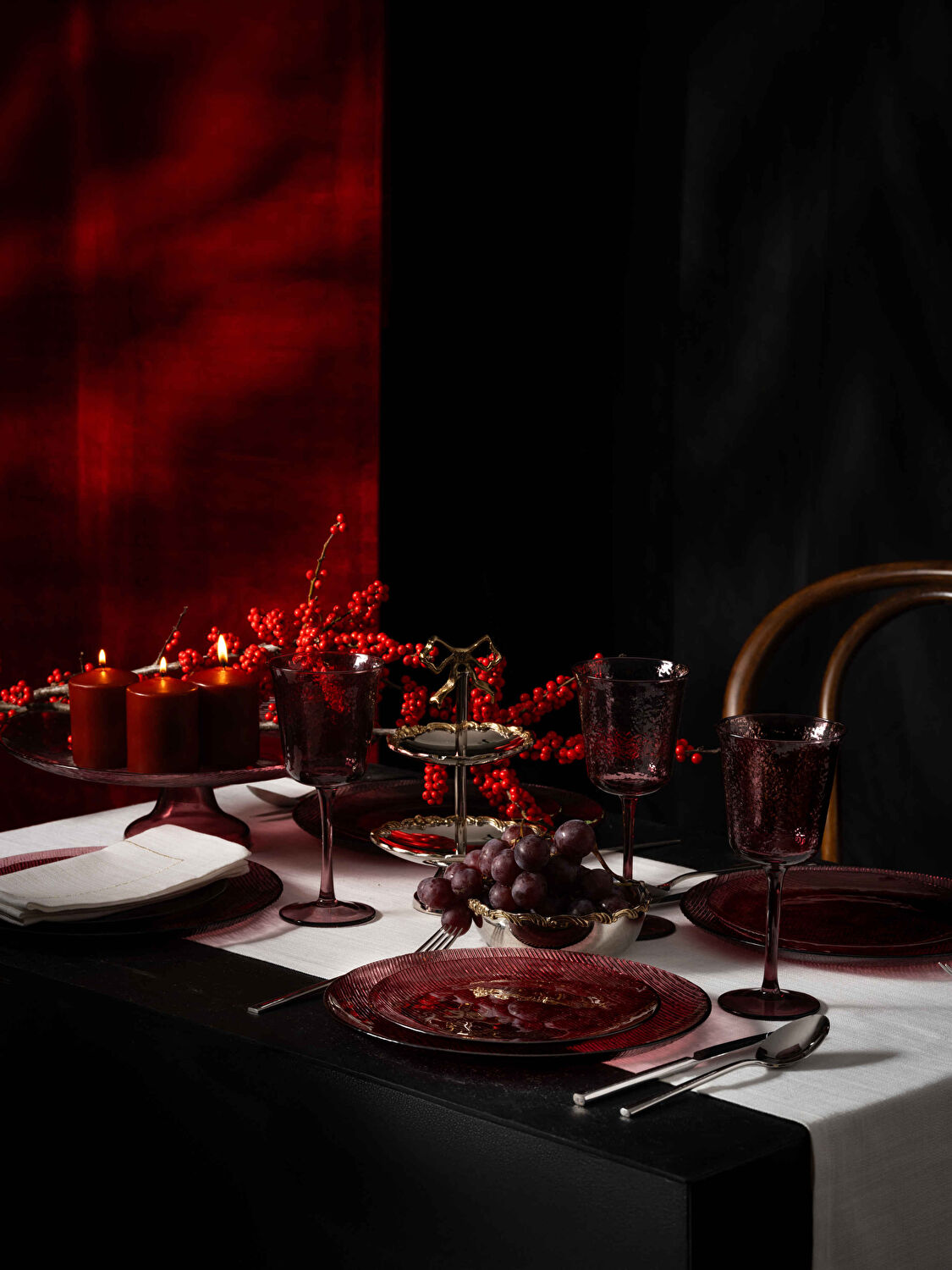 Linens Ribbon 45x170 cm Runner Kırık Beyaz