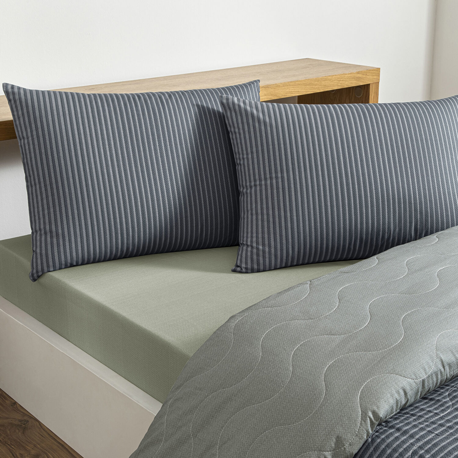 Taç Marwen Tek Kişilik Her Mevsim Complete Set Lacivert