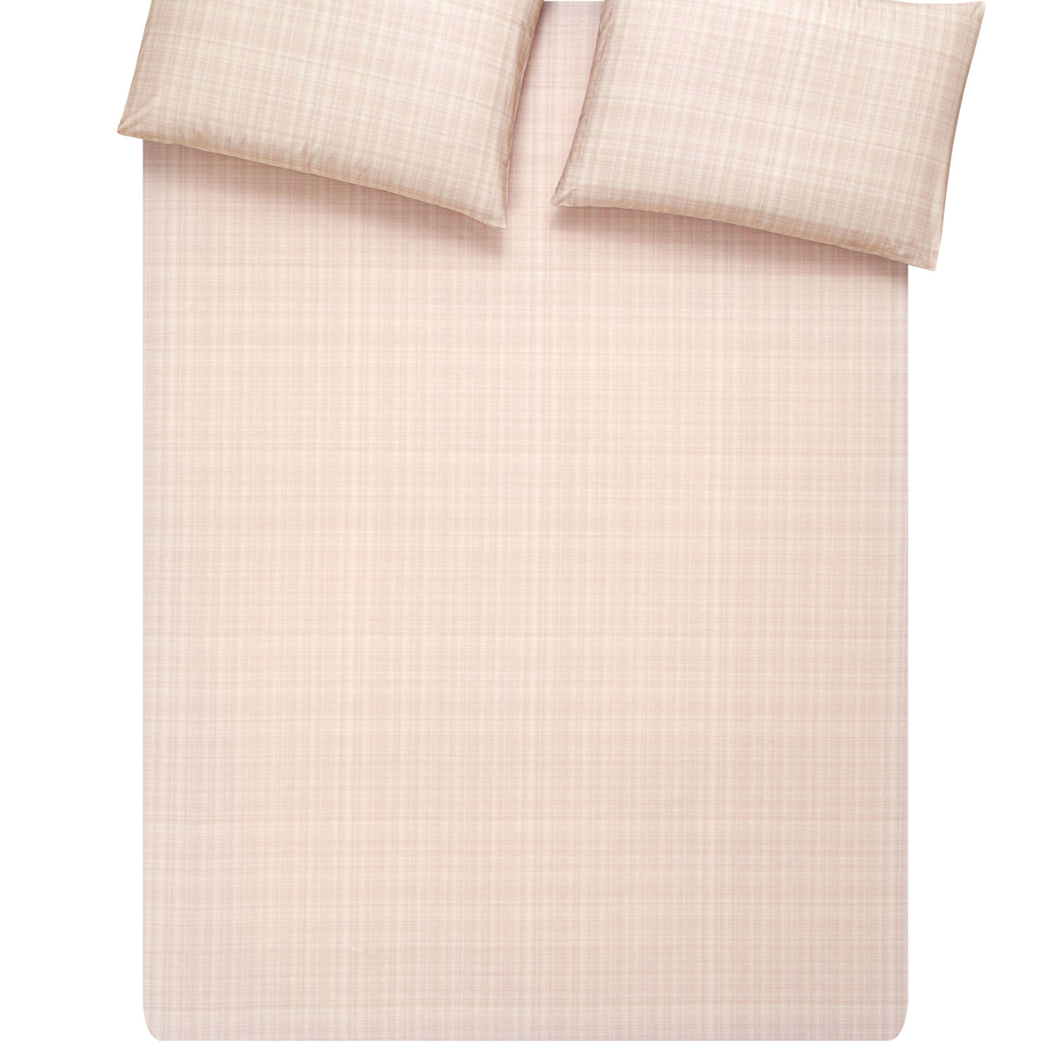 Taç Butik Liora Pamuk Percale Çarşaf Çift Kişilik Somon