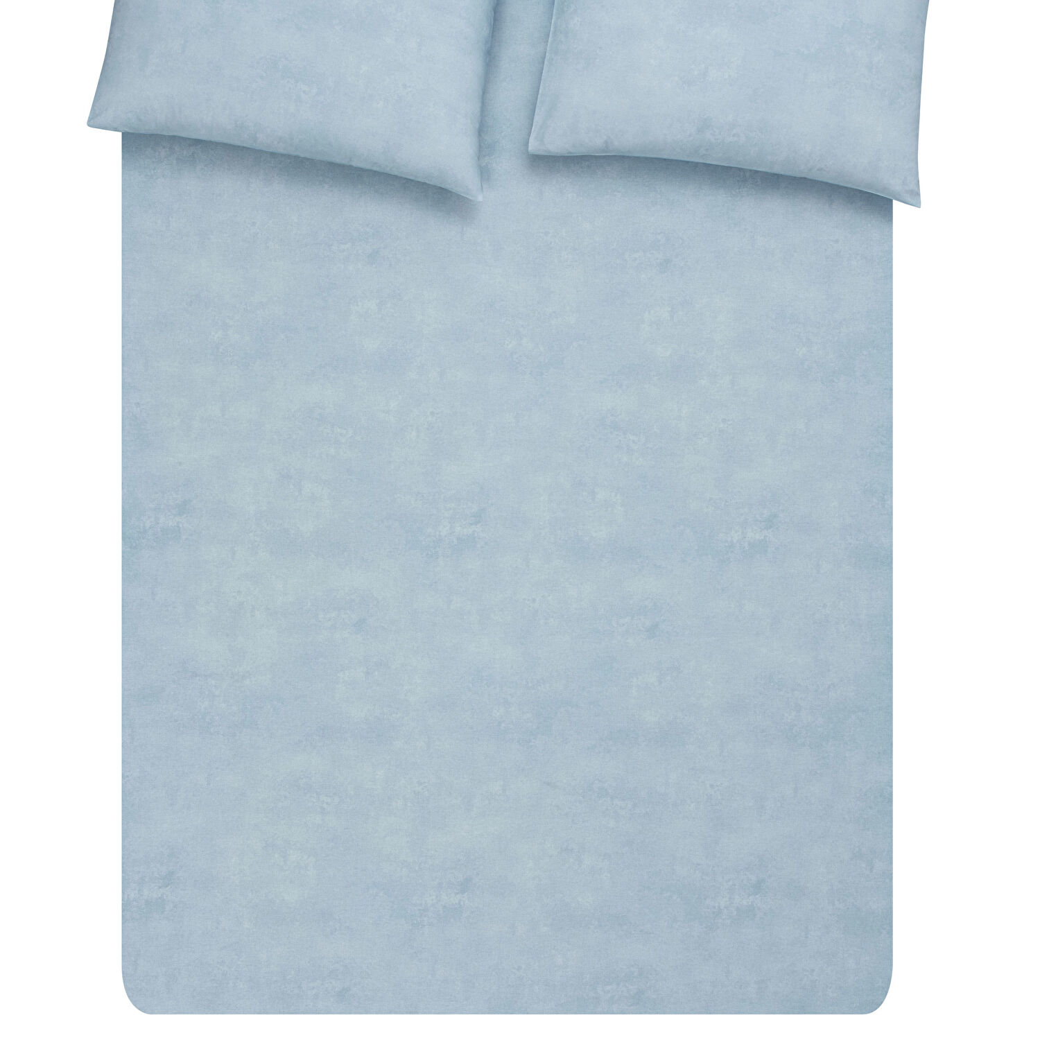 Taç Butik Velur Pamuk Çarşaf Tek Kişilik Mavi