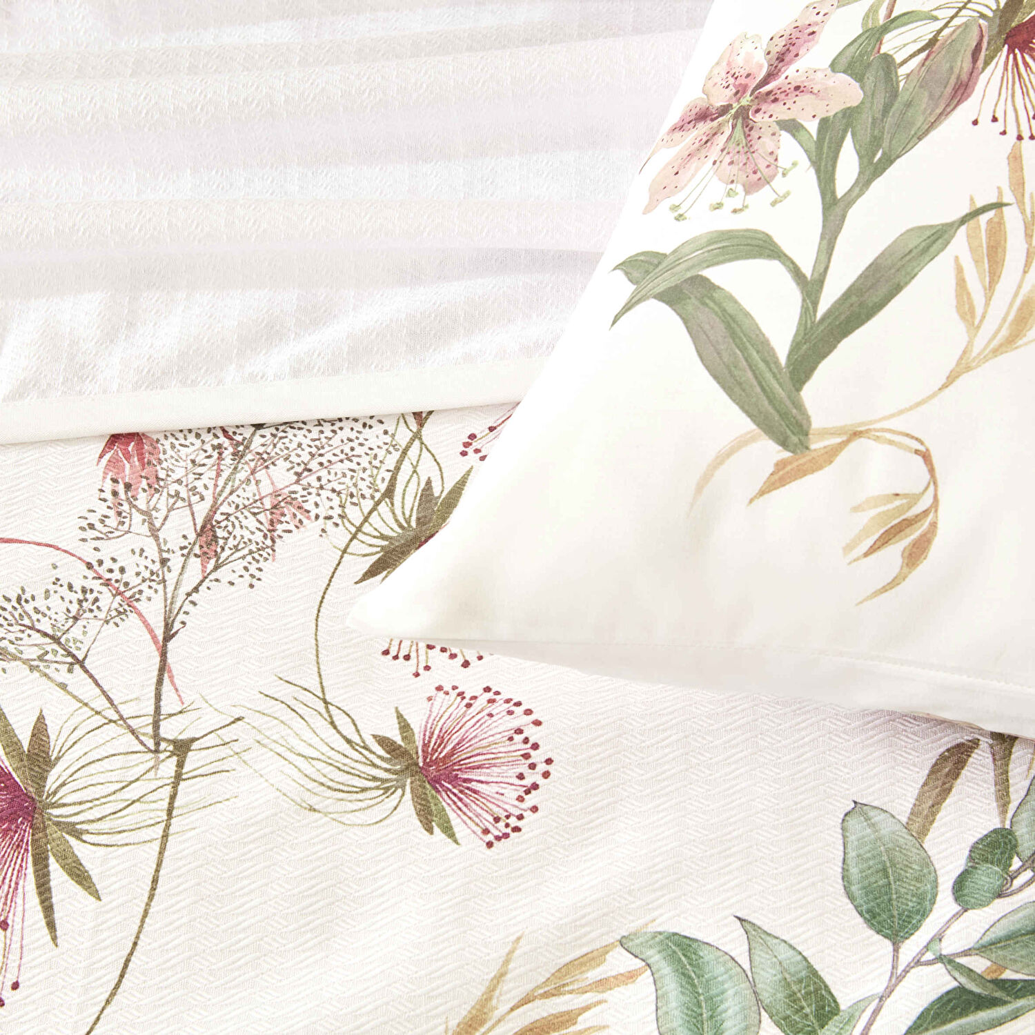 Taç Baskılı Soria Tek Kişilik Pike Takımı Lila