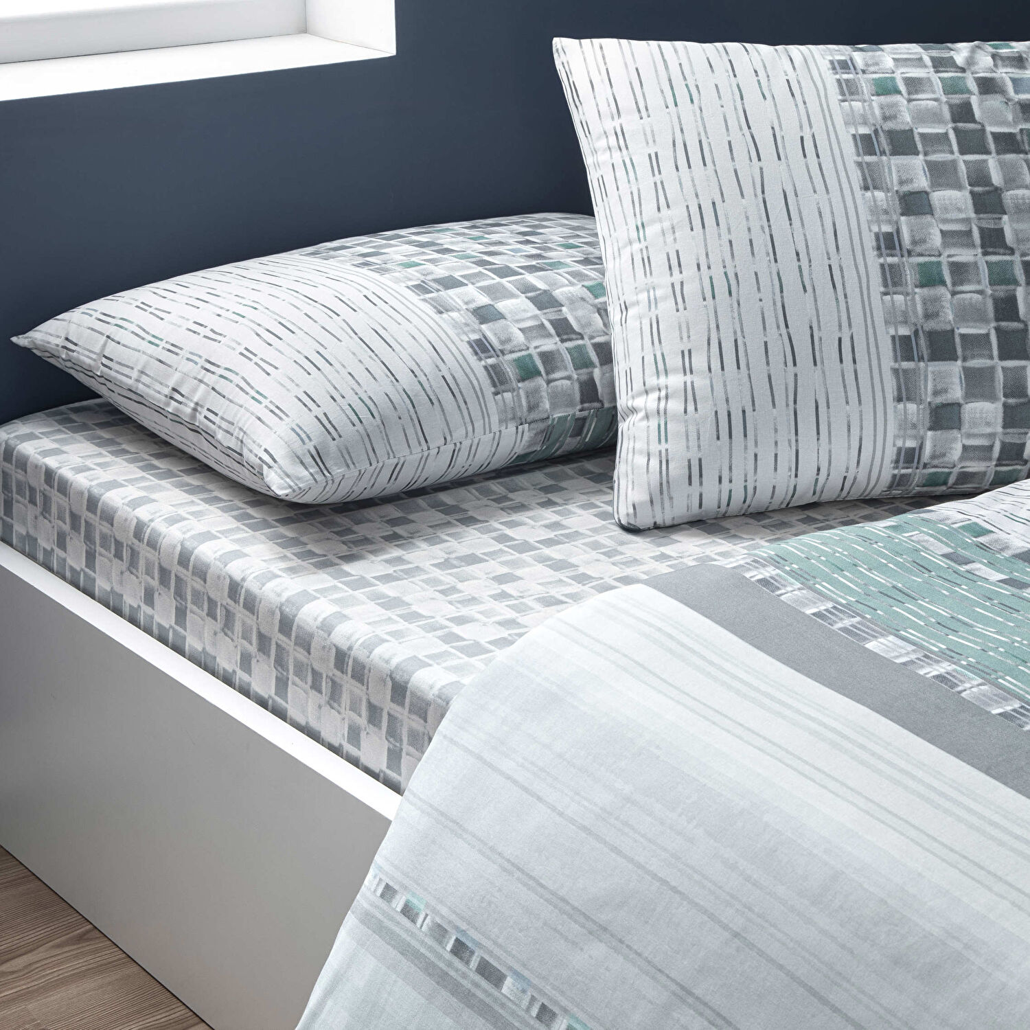 Taç Maxwell Ranforce Tek Kişilik Nevresim Takımı Gri