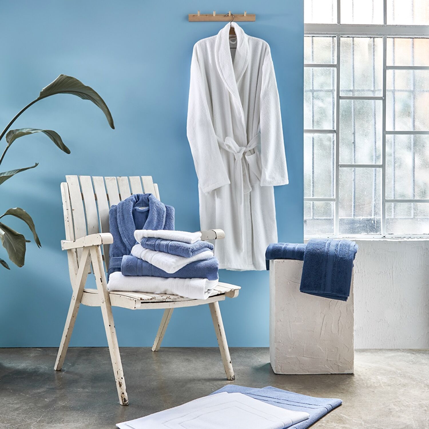 Linens Soft Pamuk 50x80 cm Ayak Havlusu Beyaz (1000 G/M²)