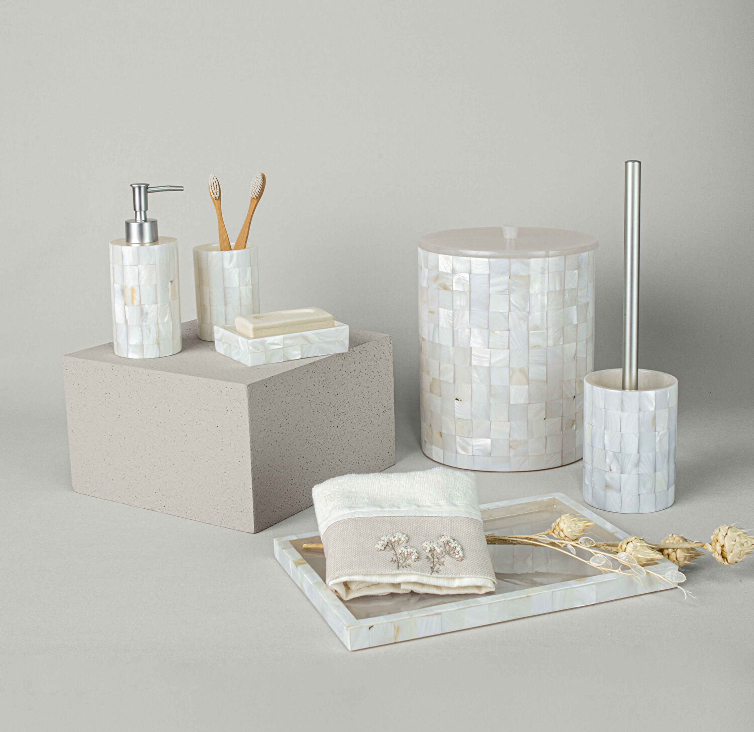 Linens Glow 9,5x9,5x12,5 cm Tuvalet Fırçası