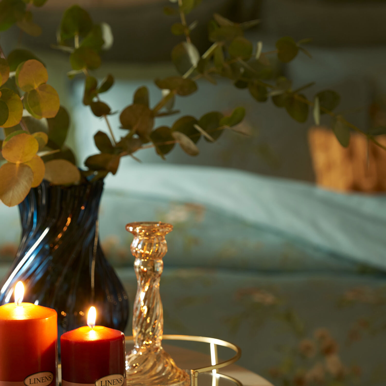 Linens Basic Çap 7 Yükseklik 10 cm Baton Mum Kiremit