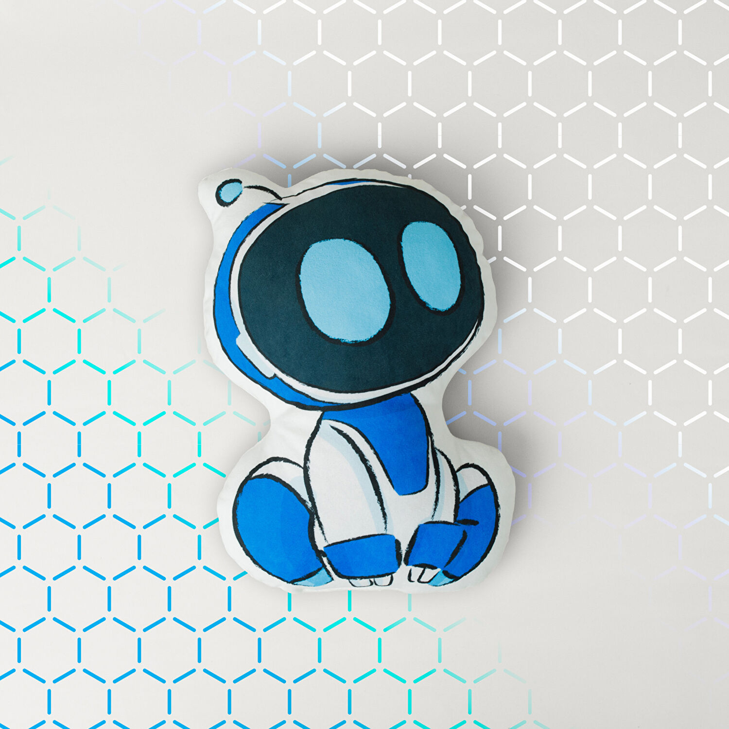 Lisanslı Playstation Astrobot Polyester Şekilli Kırlent