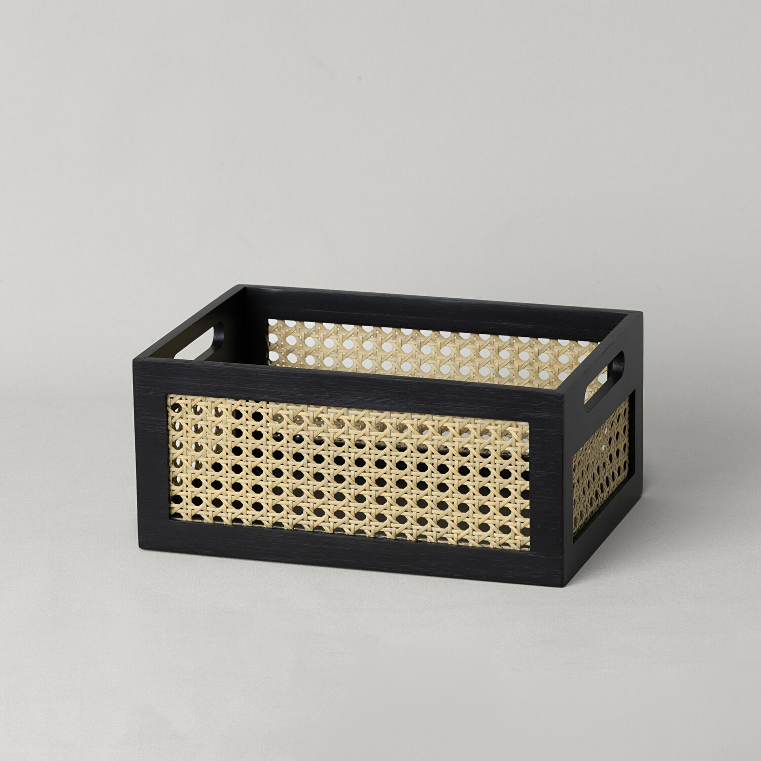 Linens Luther 29X20X13 cm Düzenleyici Sepet Siyah