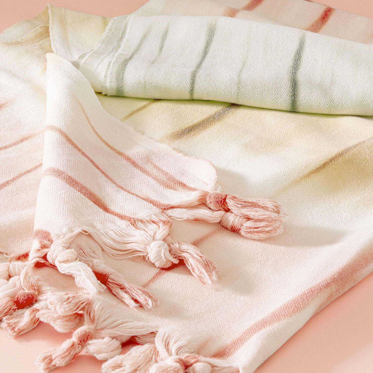 Taç Butik Pamuk Alaçatı Peştamal Çok Renkli