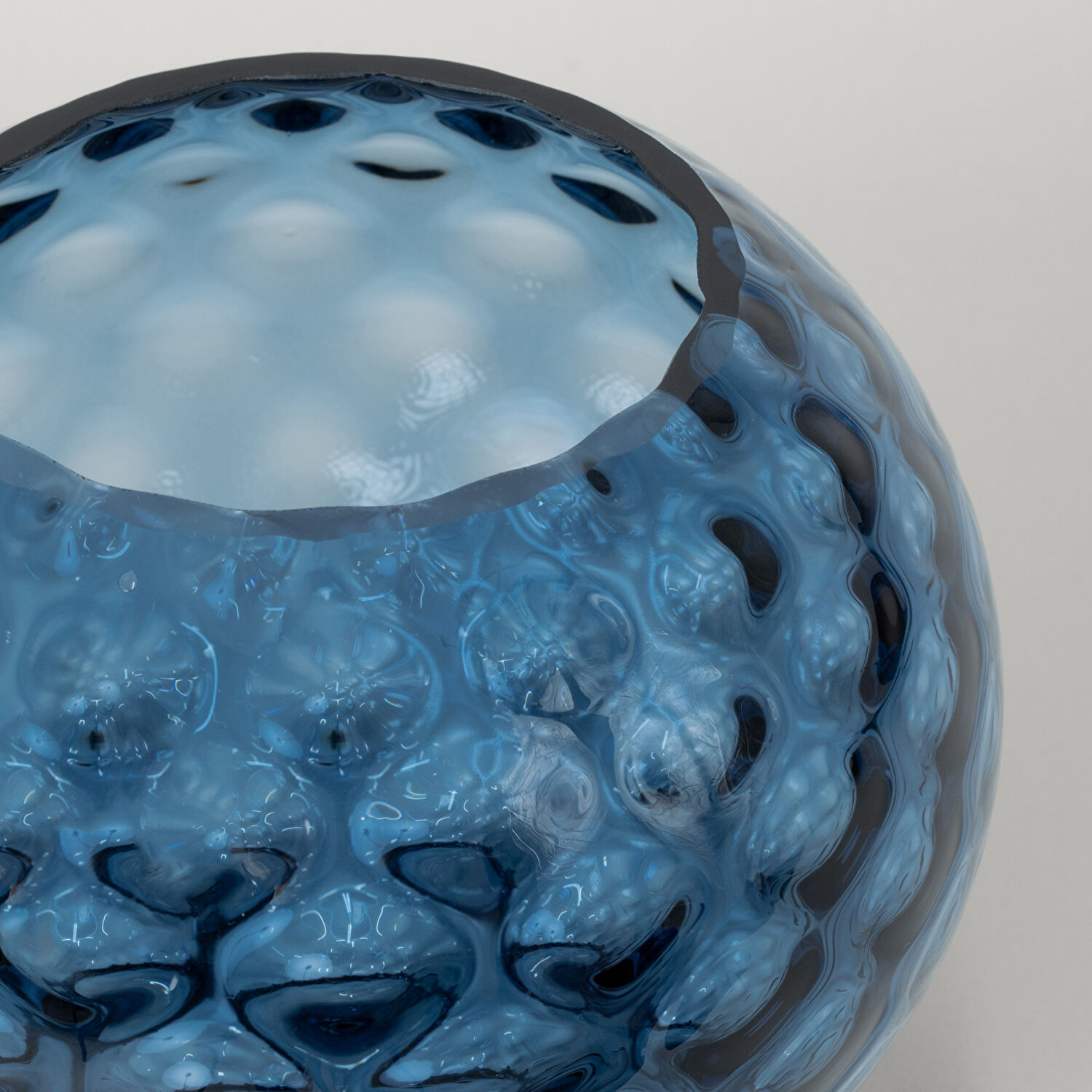 Linens Eviel 18x18x19 cm Vazo Mavi