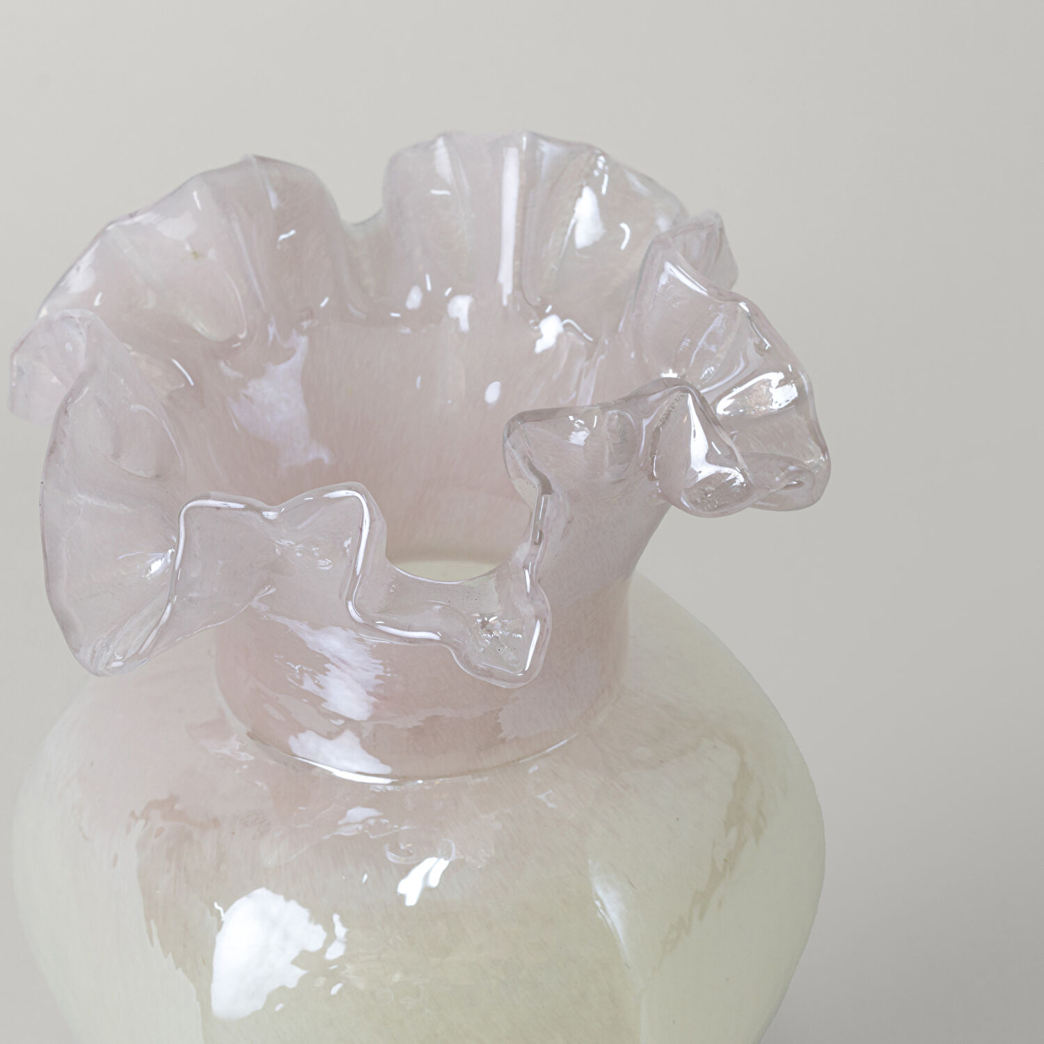 Linens Bonte 14x14x24 cm Vazo Pudra Sarı