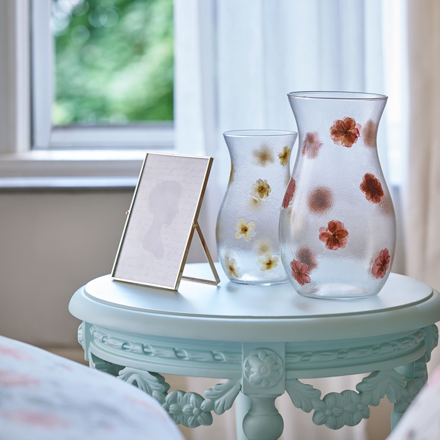 Linens Brise 12x12x20 cm Vazo Sarı