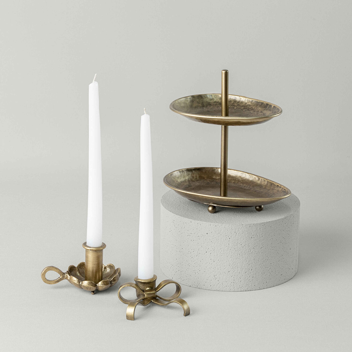 Linens Ribbon 8,5x9,5x3 cm Mumluk Gold