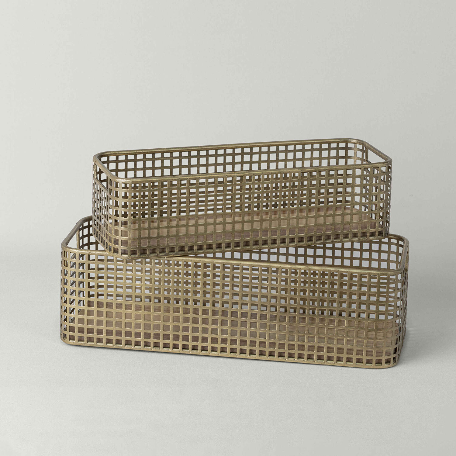 Linens Benson 36x13x10cm Düzenleyici Gold