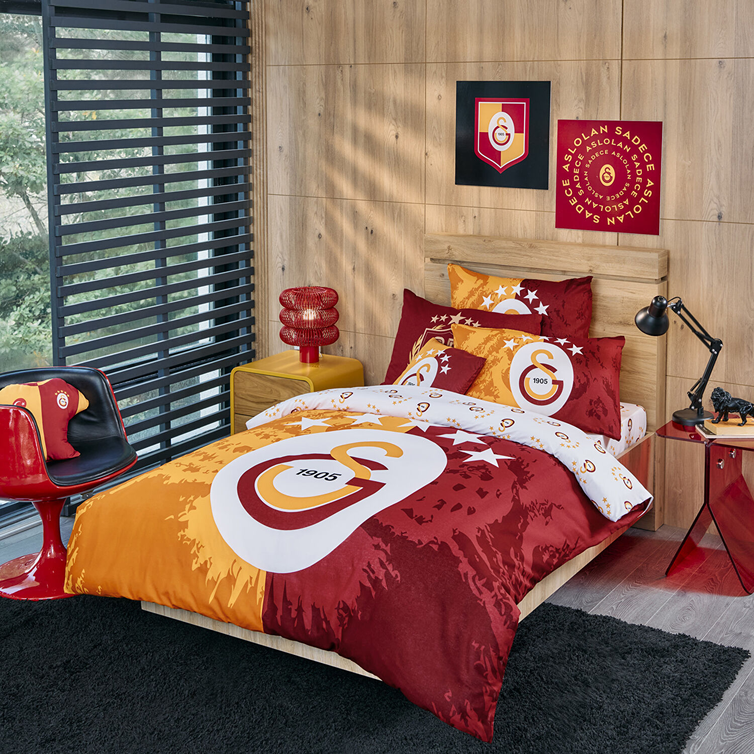 Lisanslı Galatasaray 5. Yıldız Forma Kırlent