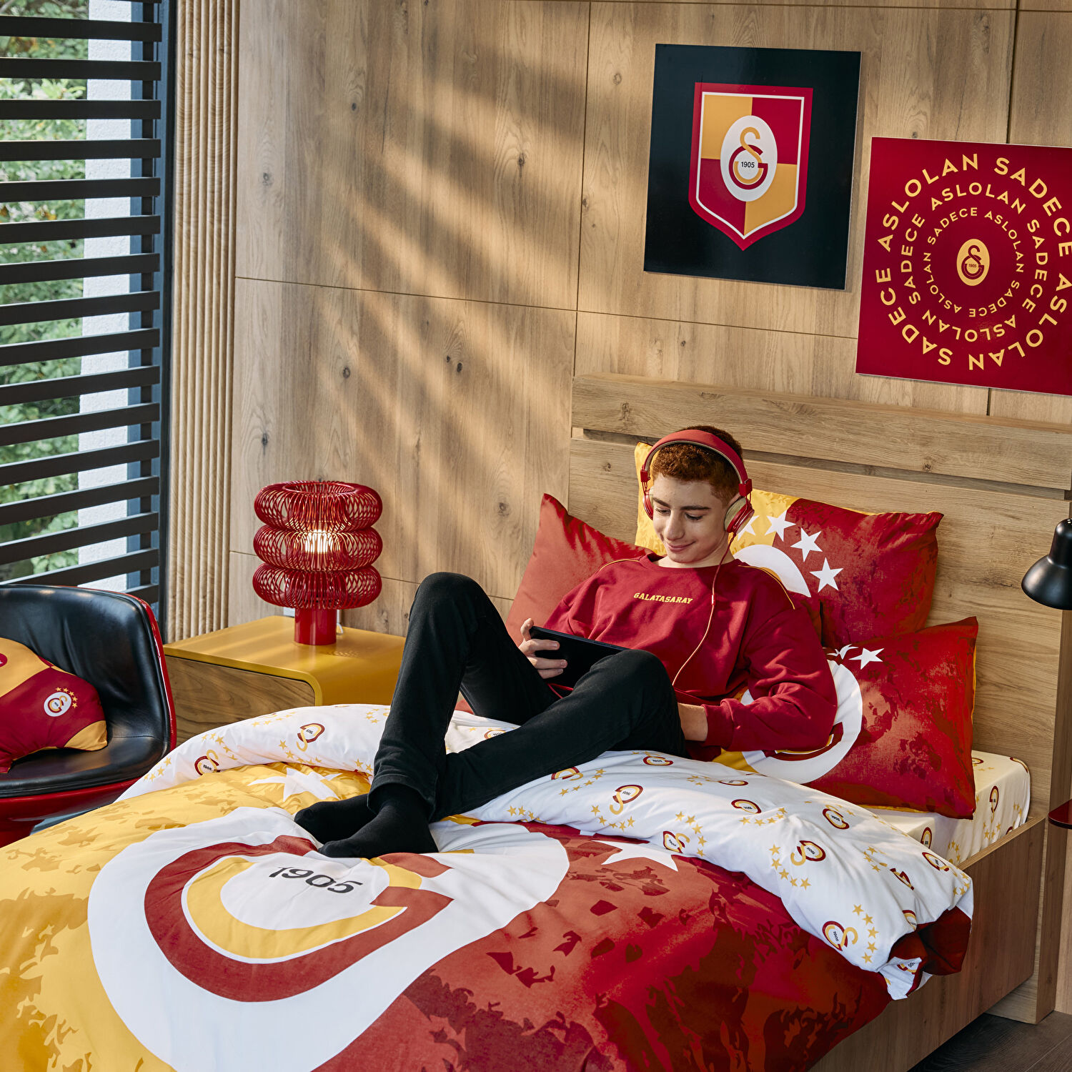 Lisanslı Galatasaray 5. Yıldız Forma Kırlent