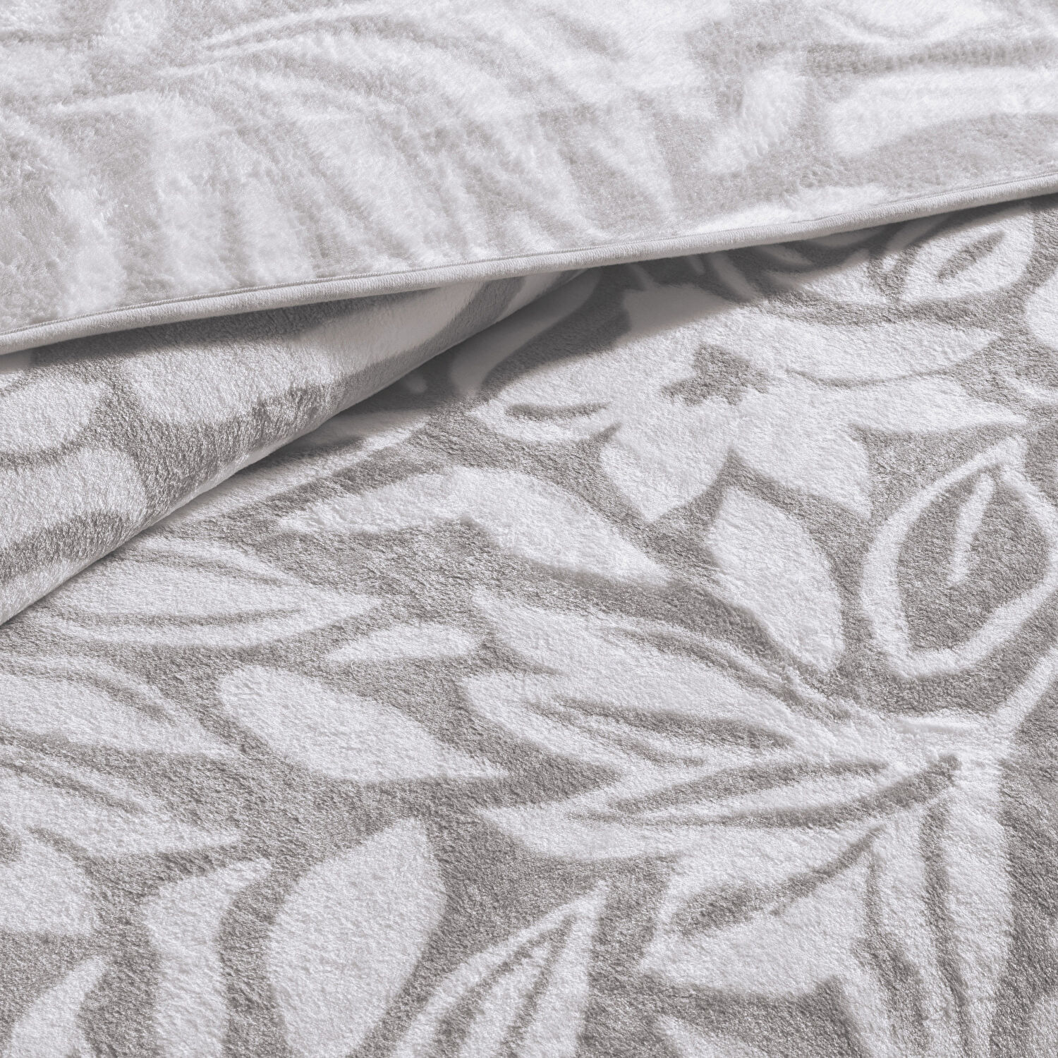 Taç Alina Çift Kişilik Battaniye Gri