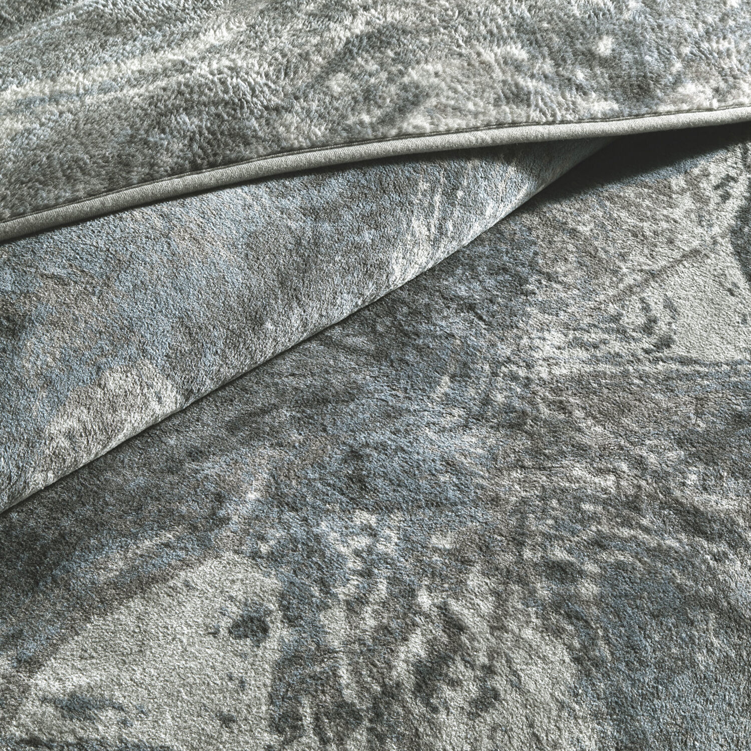 Taç Sora Çift Kişilik Battaniye Antrasit