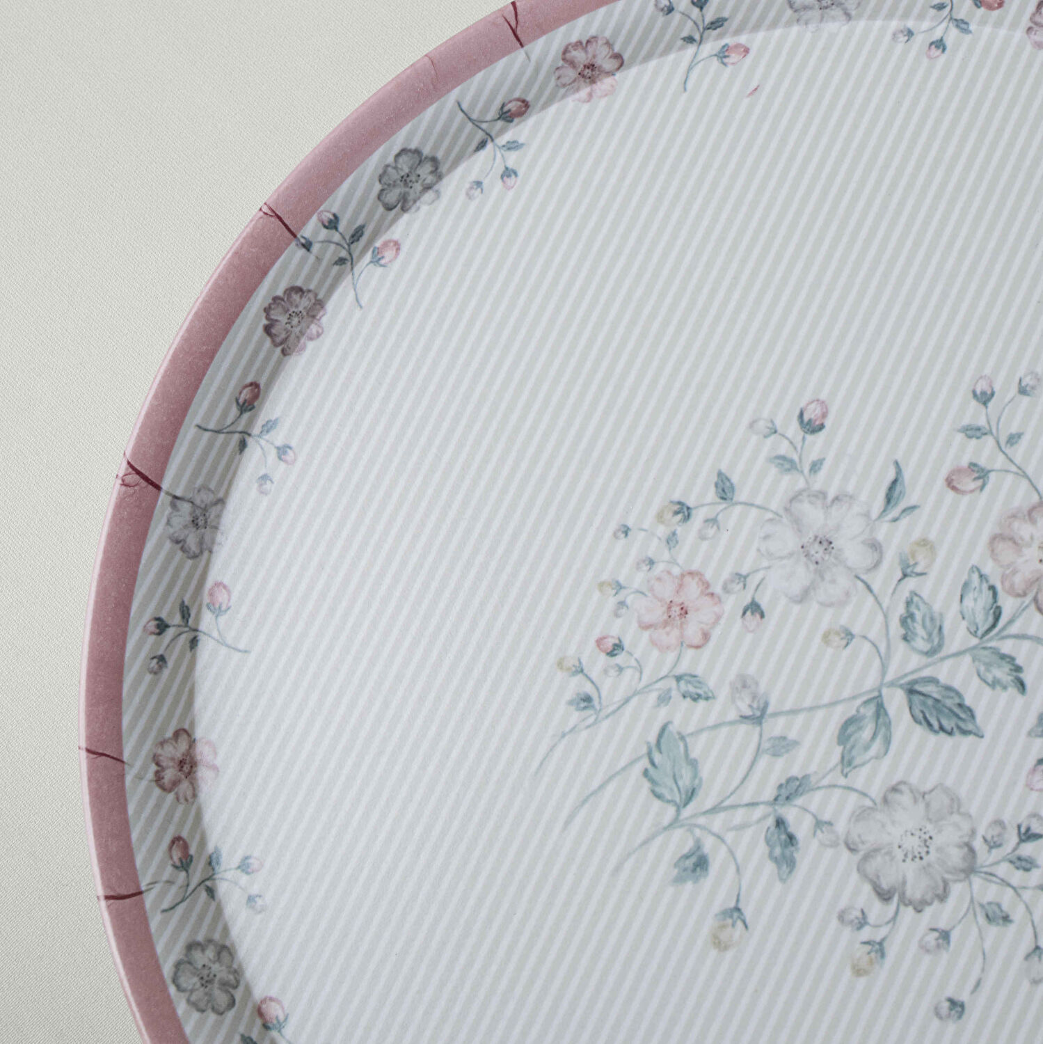 Linens Fleur Melamin 35 cm Tepsi