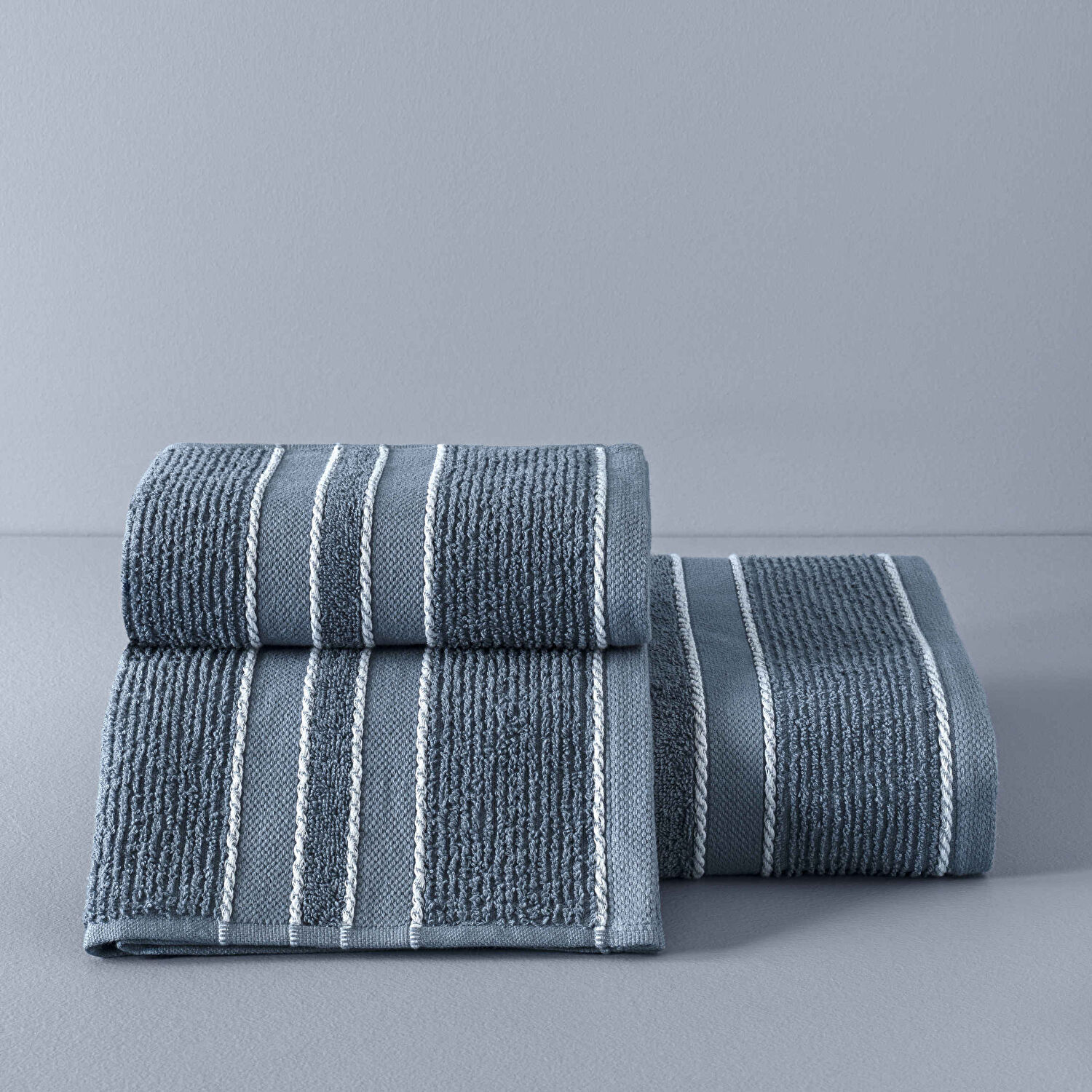 Taç Butik Doğu Ekspresi Pamuk Banyo Havlusu Mavi 70x140