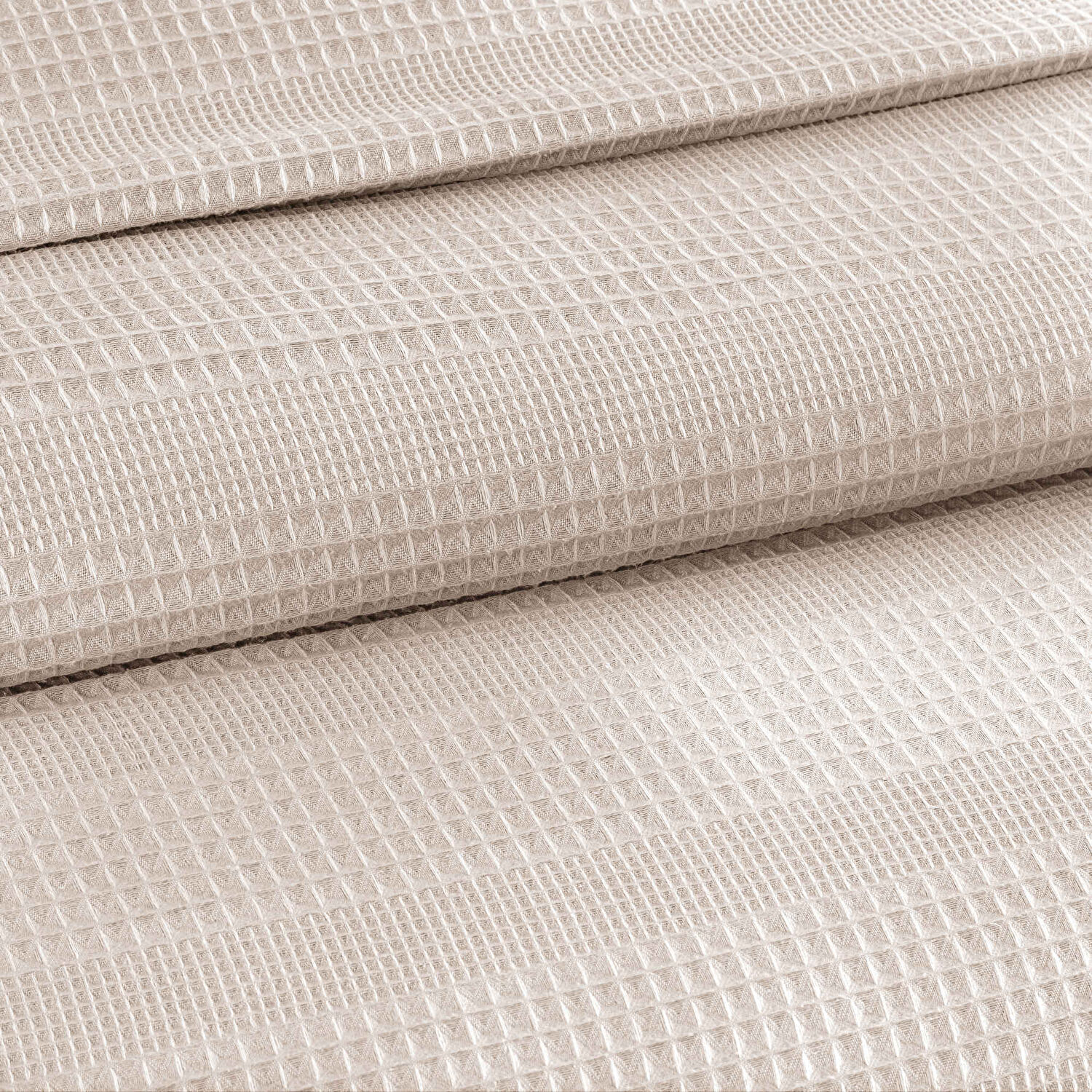 Taç Monet Pamuk Tek Kişilik Pike Pudra