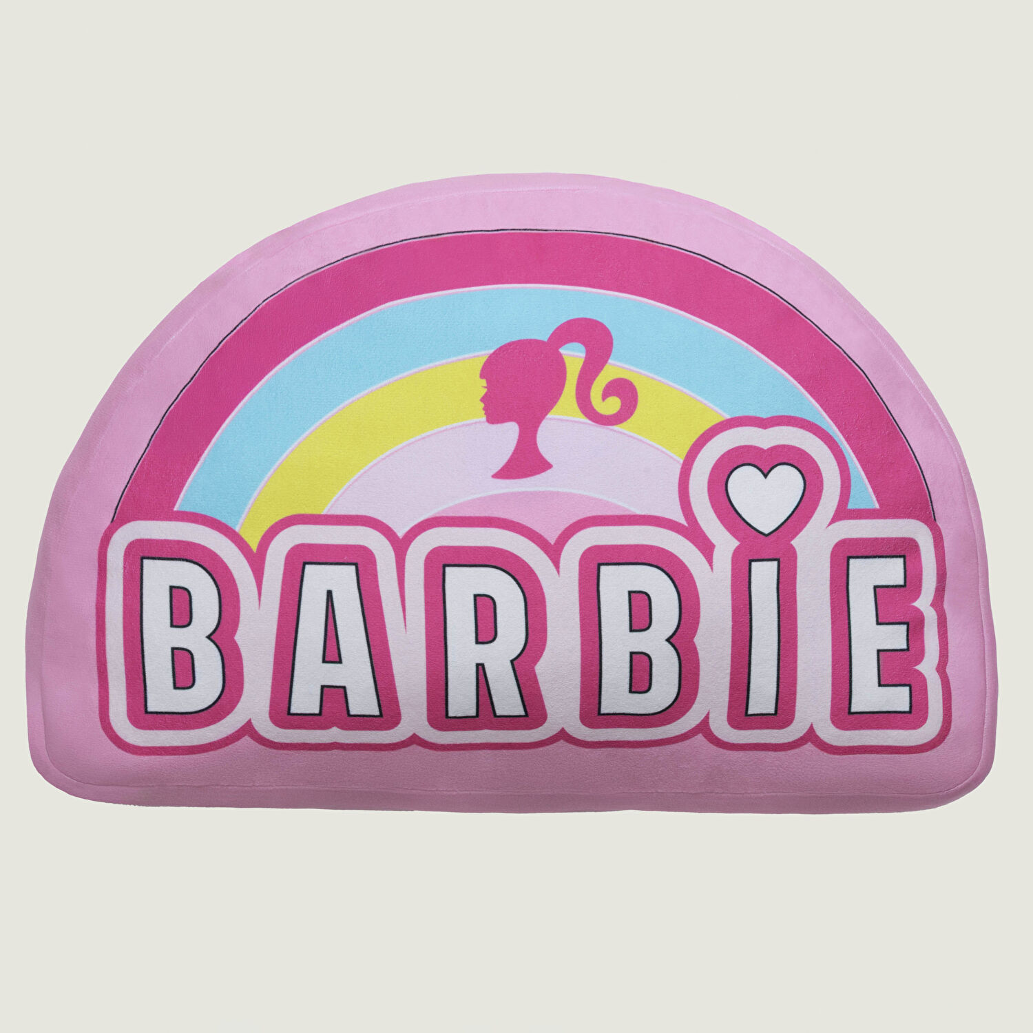 Lisanslı Barbie Rainbow Şekilli Kırlent