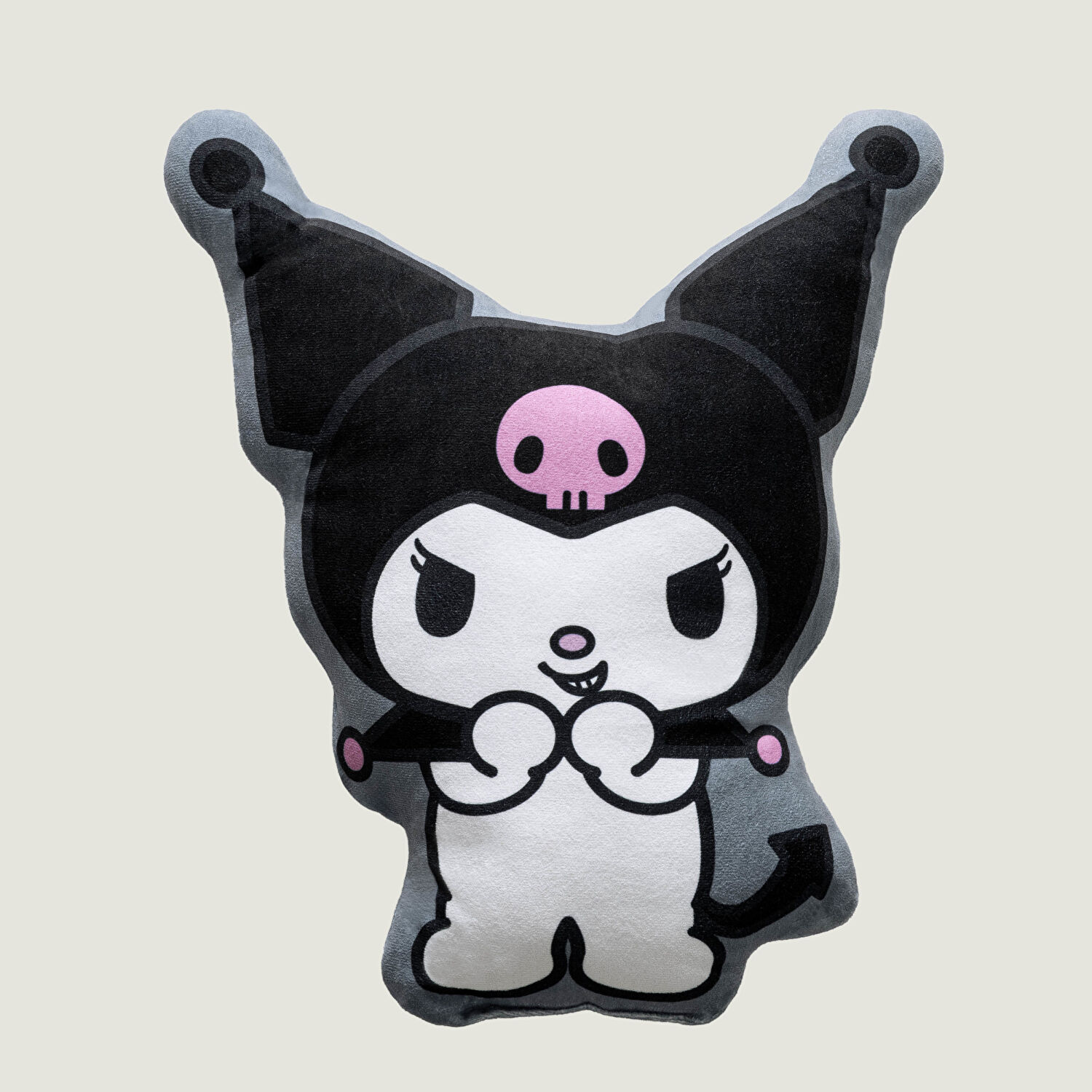 Lisanslı Kuromi Mischief Şekilli Kırlent