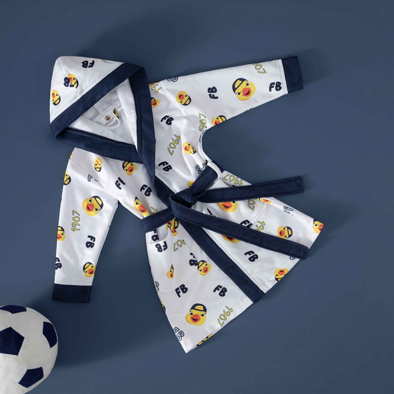 Taç Lisanslı Galatasaray 3-4 Yaş Bebek Bornoz