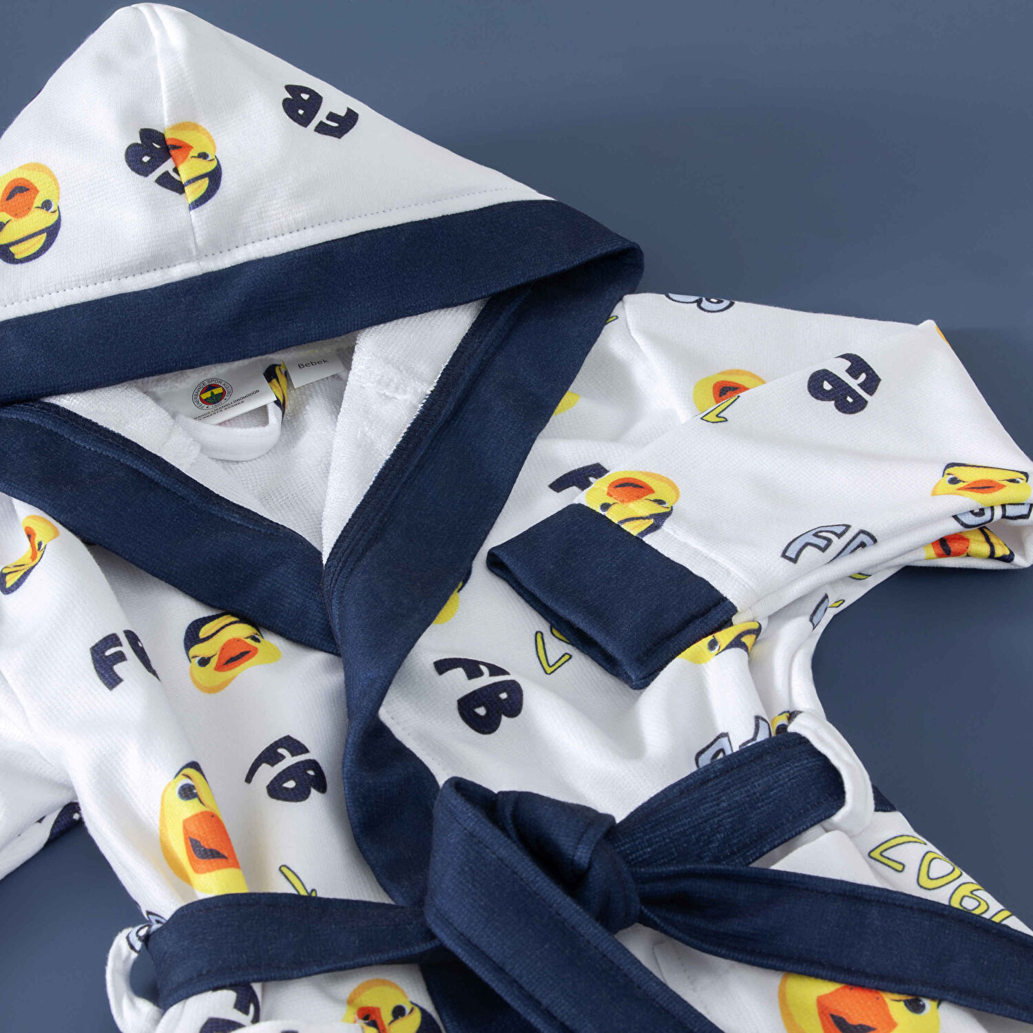 Taç Lisanslı Galatasaray 3-4 Yaş Bebek Bornoz