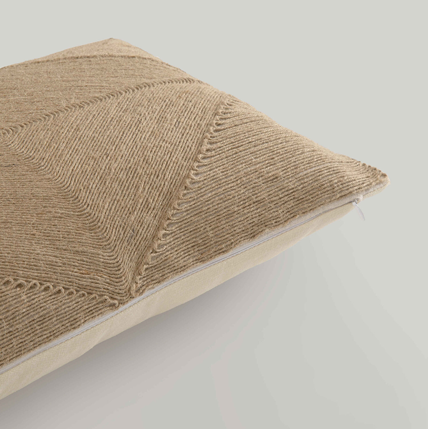 Linens Jute 30x50 cm Kırlent Kılıfı Naturel