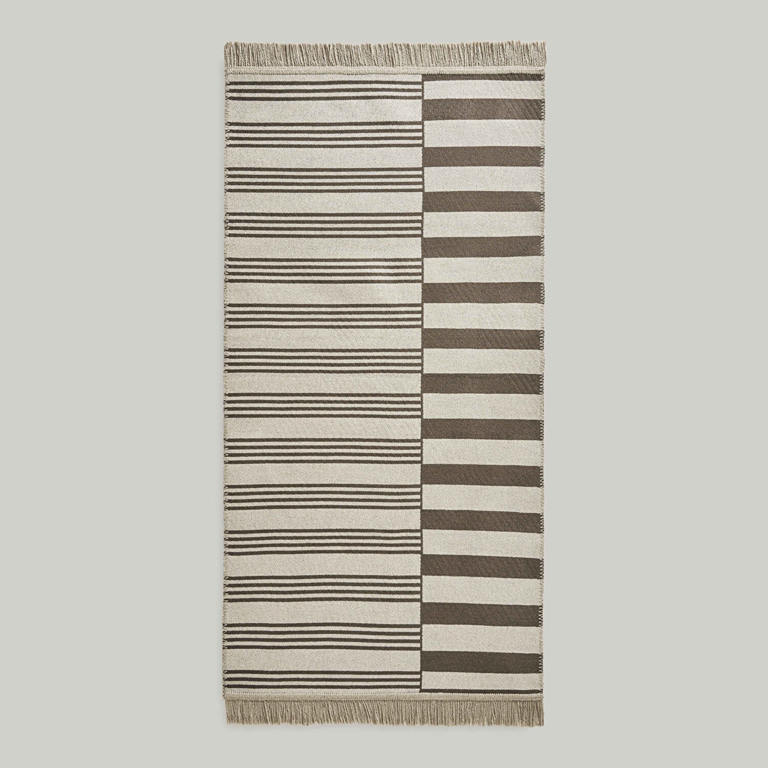 Linens Linex Kilim 80x150 Cm Kahve Vizon