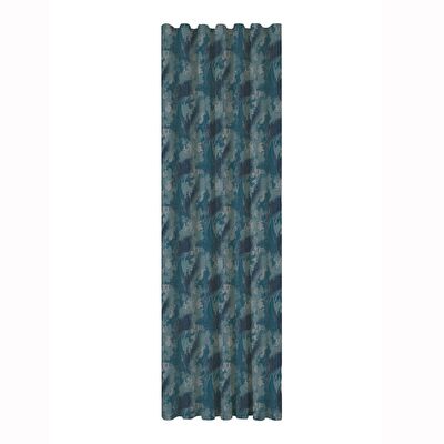 Taç Kimpton Fon Perde Mavi ( Max Yükseklik : 280 cm )