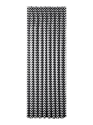 Taç Flow Fon Perde Siyah ( Max Yükseklik : 295 cm )