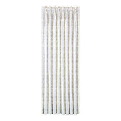 Taç Pompe Tül Perde Krem ( Max Yükseklik : 280 cm )