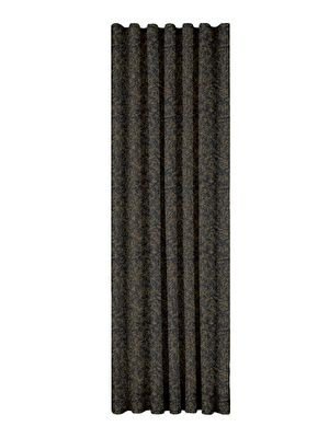 Taç Edess Fon Perde Siyah-Gold ( Max Yükseklik : 295 cm )