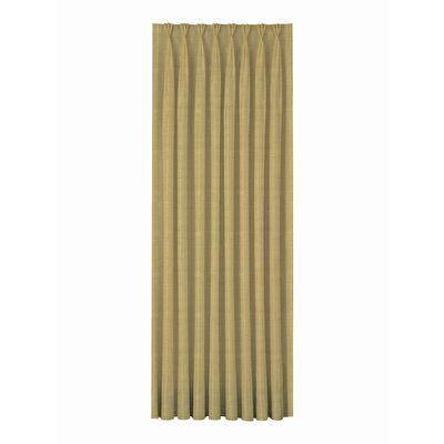 Taç Flan Fon Perde Sarı ( Max Yükseklik : 290 cm )