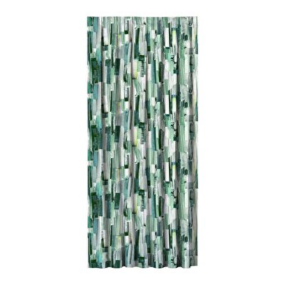 Taç Hiral Fon Perde Yeşil ( Max Yükseklik : 280 cm )