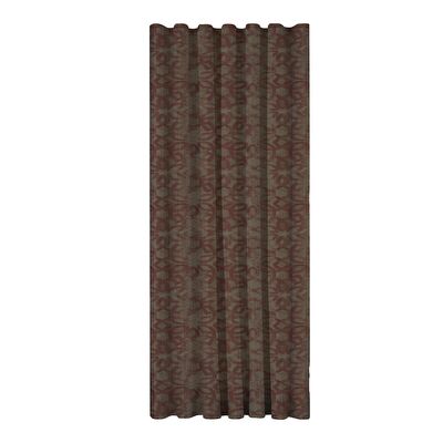 Taç Longer Fon Perde Kırmızı ( Max Yükseklik : 295 cm )