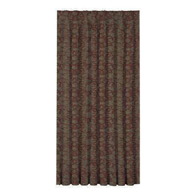 Taç Longer Fon Perde Kırmızı ( Max Yükseklik : 295 cm )