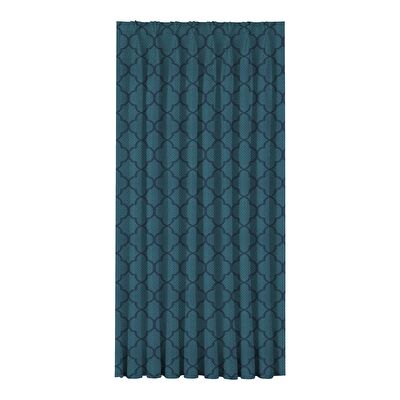 Taç Tages Fon Perde Mavi ( Max Yükseklik : 295 cm )