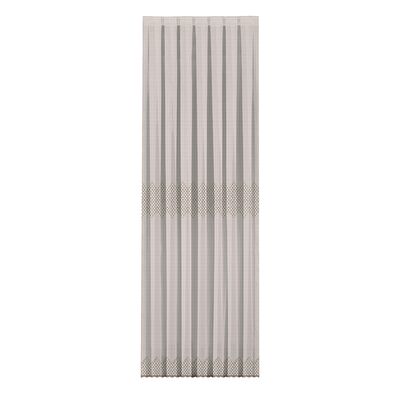 Taç Pellamı Brode Tül Perde Bej ( Max Yükseklik : 270 cm )