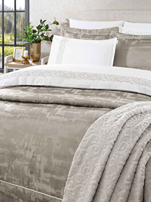 Taç Margaret Abiye Çeyiz Set Vizon