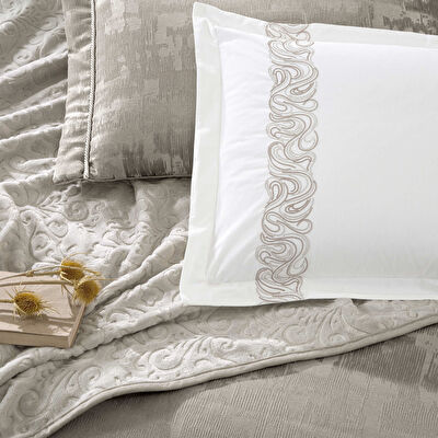 Taç Margaret Abiye Çeyiz Set Vizon