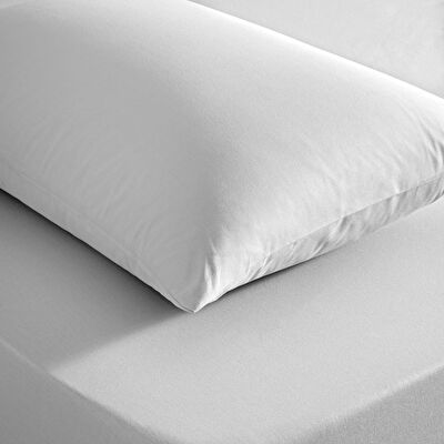 Taç Color Dreams Ranforce Tek Kişilik Çarşaf Seti Gri