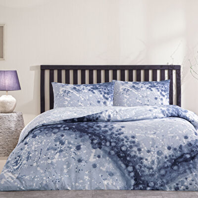 Taç Rex Ranforce Çift Kişilik Nevresim Takımı Lacivert