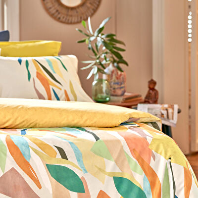 Taç Joey Ranforce Tek Kişilik Nevresim Takımı Turuncu