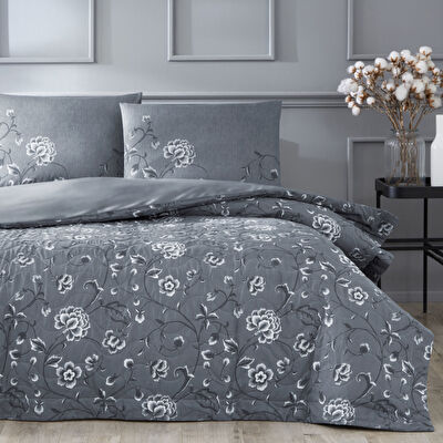 Taç Sherry Ranforce Çift Kişilik Complete Set Antrasit