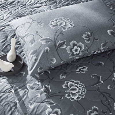 Taç Sherry Ranforce Çift Kişilik Complete Set Antrasit