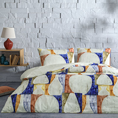 Taç Axel Ranforce Tek Kişilik Nevresim Takımı Mavi