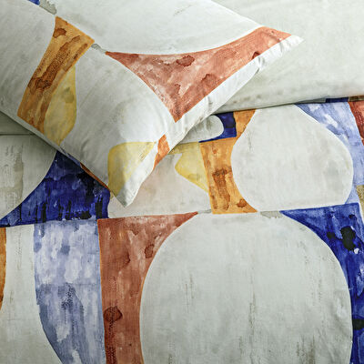 Taç Axel Ranforce Tek Kişilik Nevresim Takımı Mavi